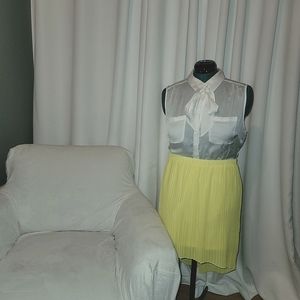 JustFab Mini-Pleated Skirt